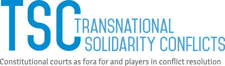 Transnationale Solidaritätskonflikte - Verfassungsgerichte als Foren und Akteure